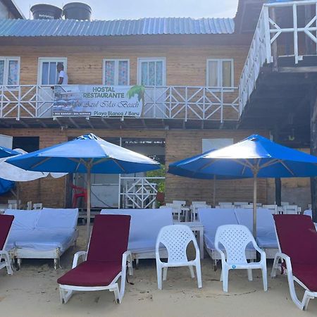 Hostal Azul Beach Isla Baru Плая-Бланка Экстерьер фото